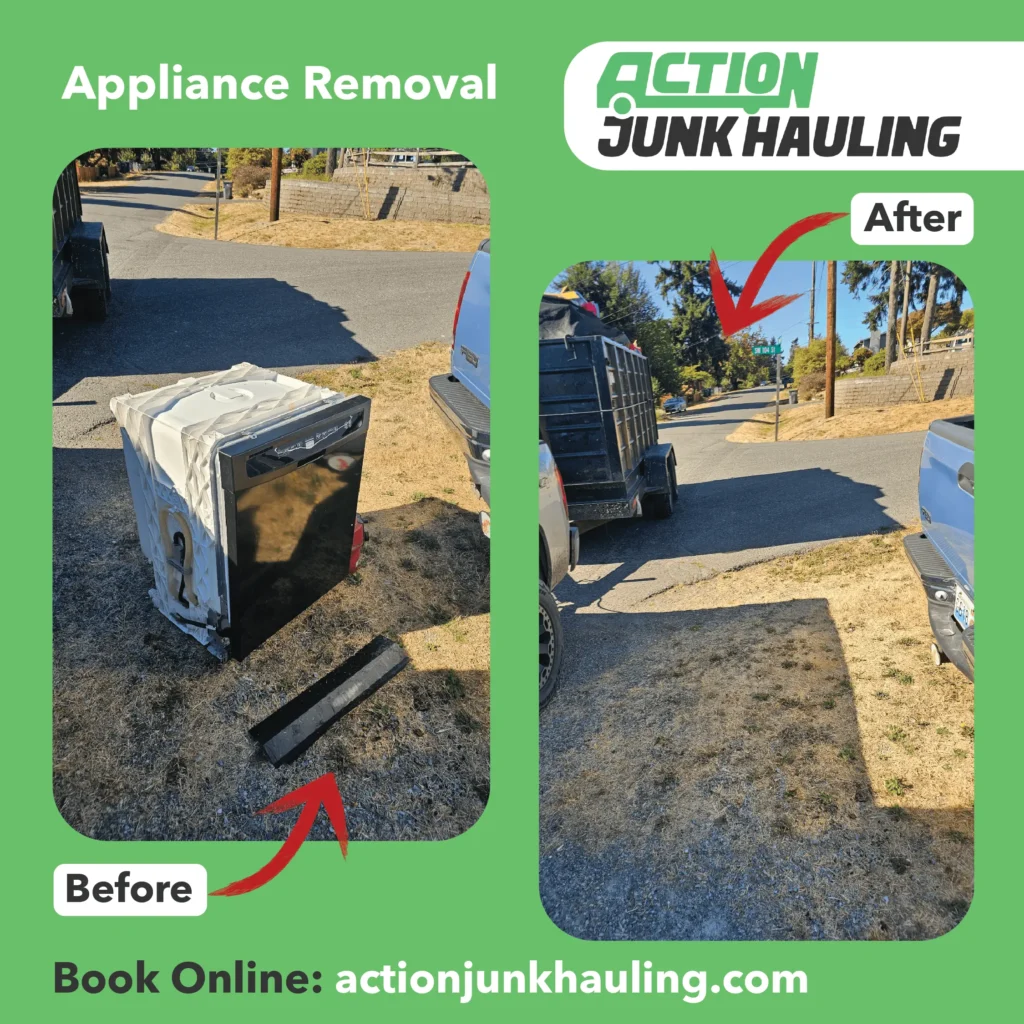 Junk Removal Appliance Removal Service In Camas