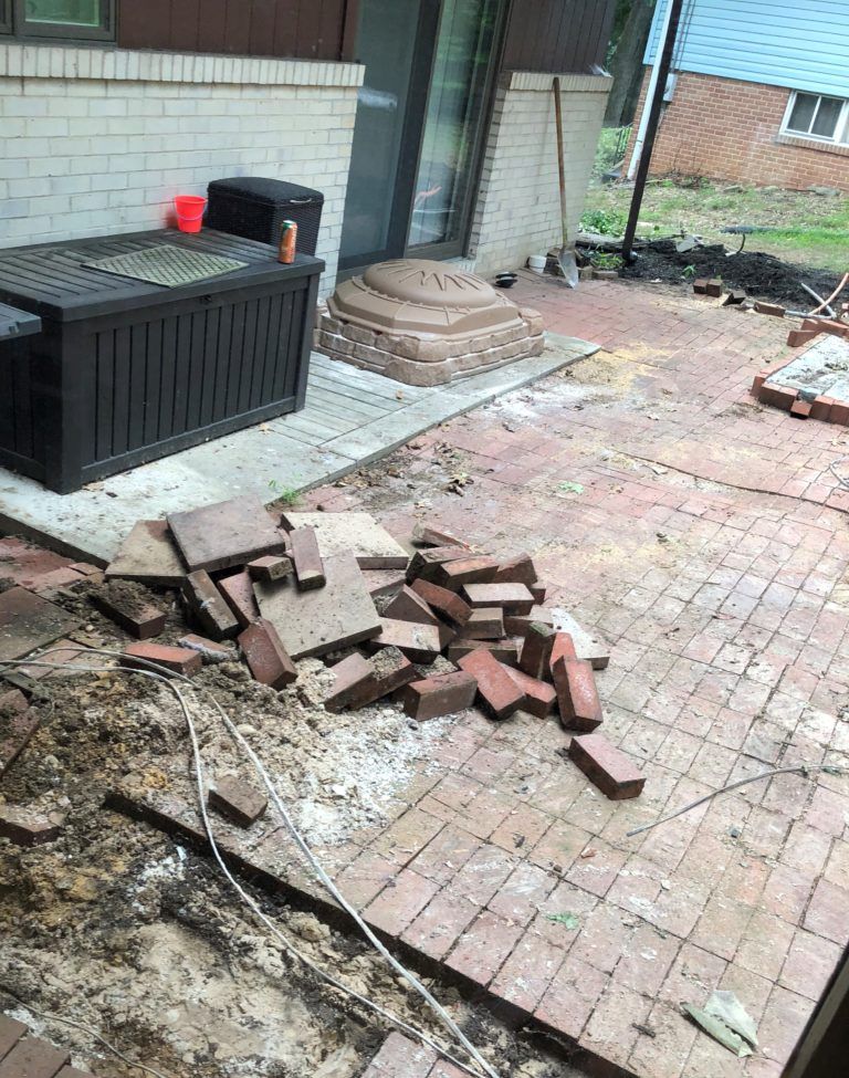 Patio Demolition Service In Camas
